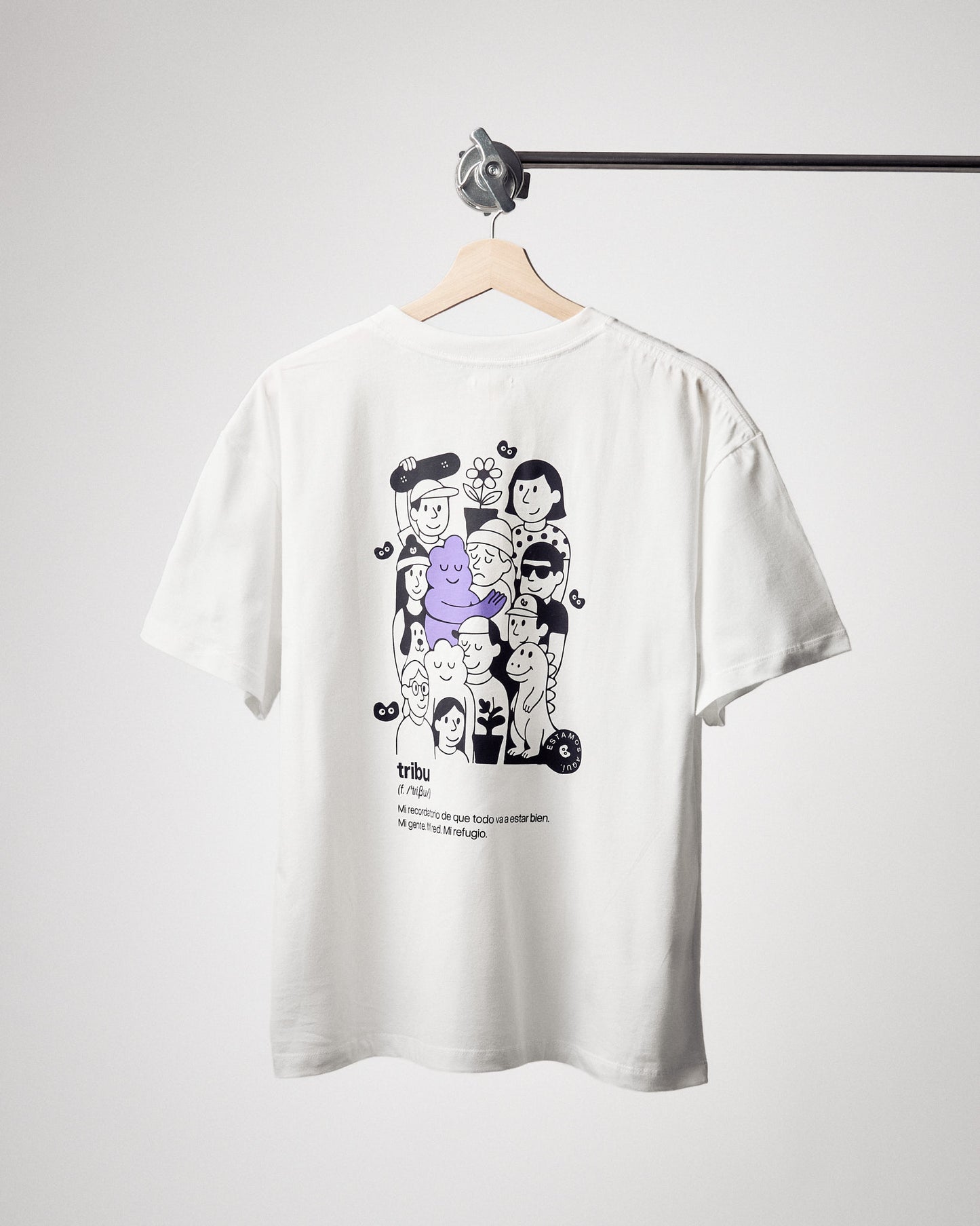 Tribu – Camiseta Oversized Estampada