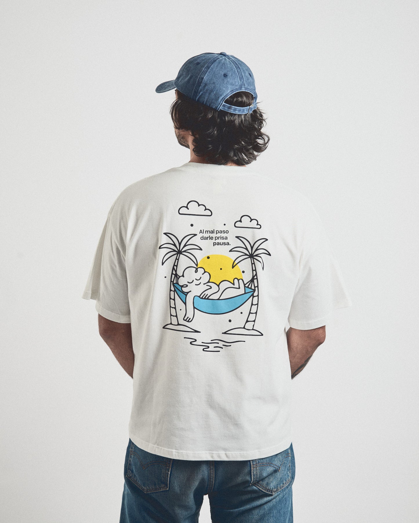 Voy Lento – Camiseta Oversized Estampada