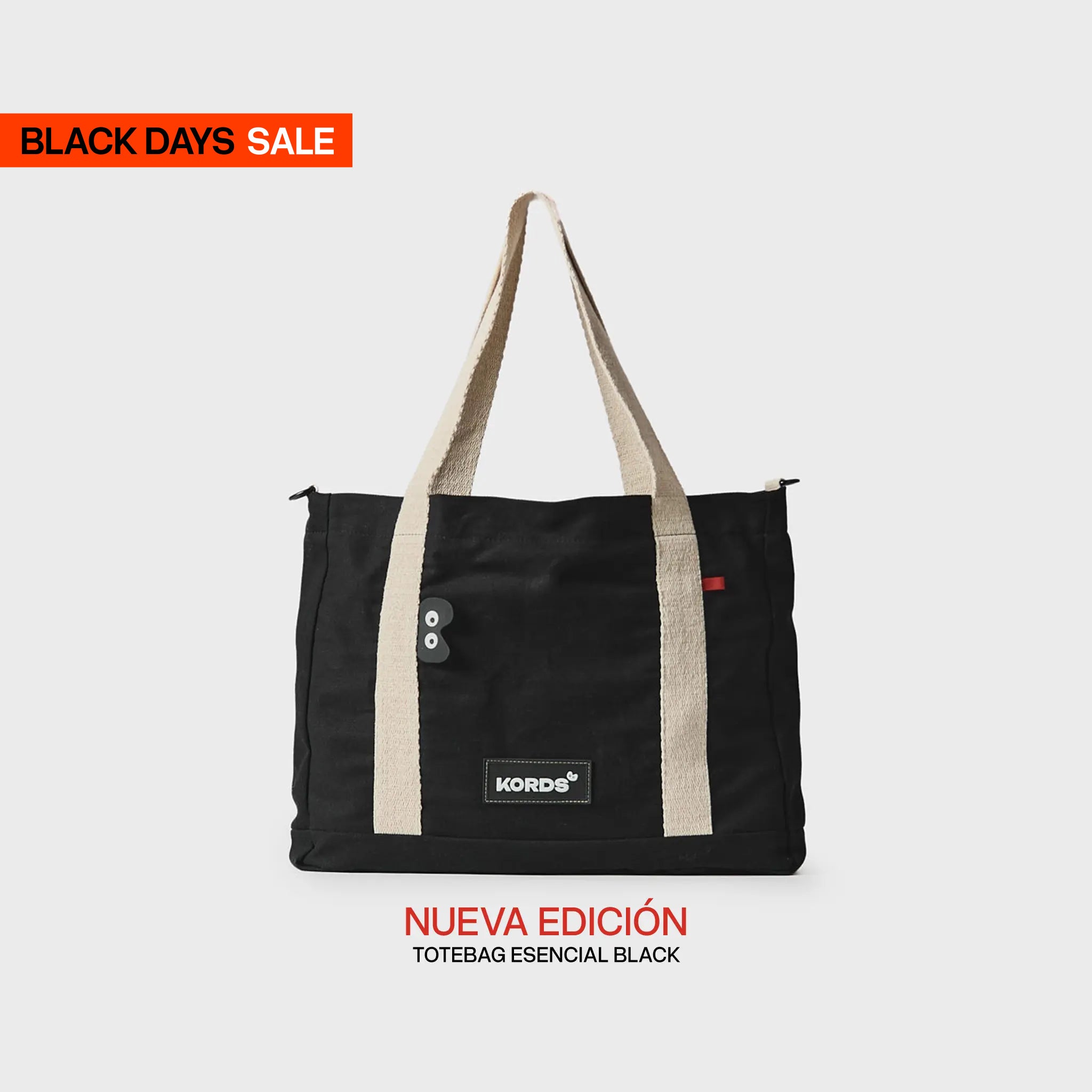 Tote Bag  Esencial Black - Para cualquier ocasión
