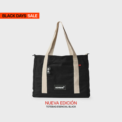 Tote Bag  Esencial Black - Para cualquier ocasión