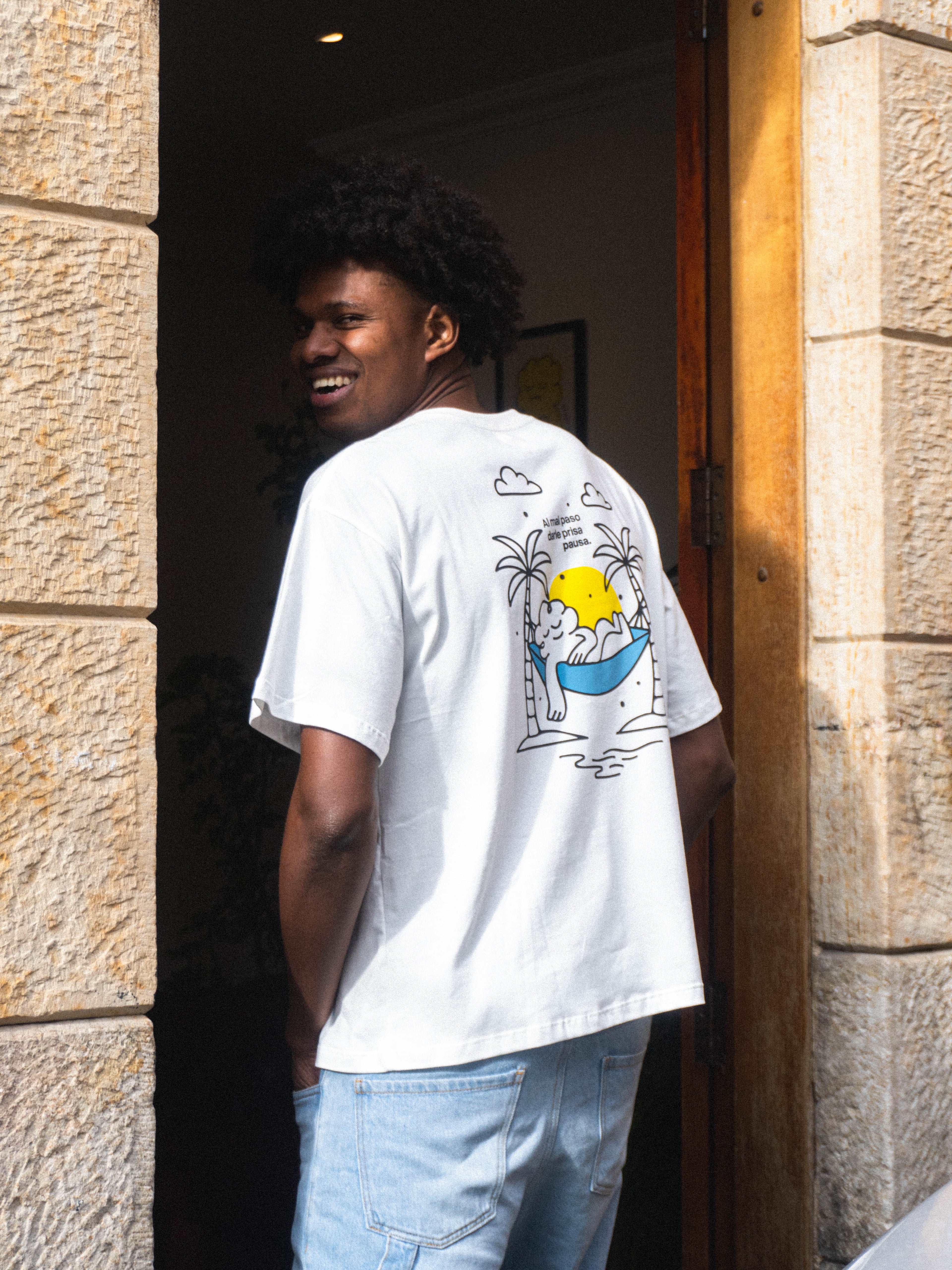 Voy Lento – Camiseta Gráfica