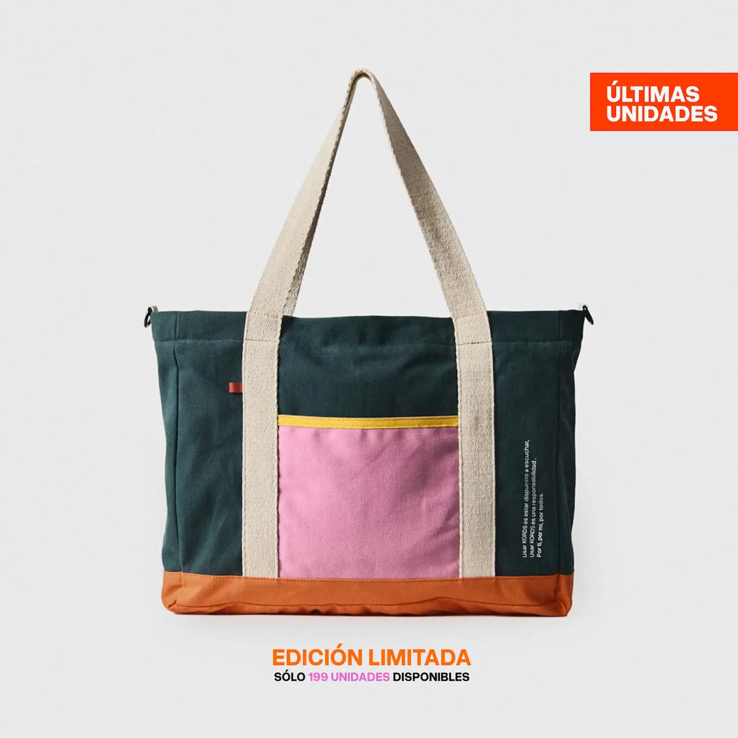 Tote Bag Íconos VRN - Organizada, segura, icónica