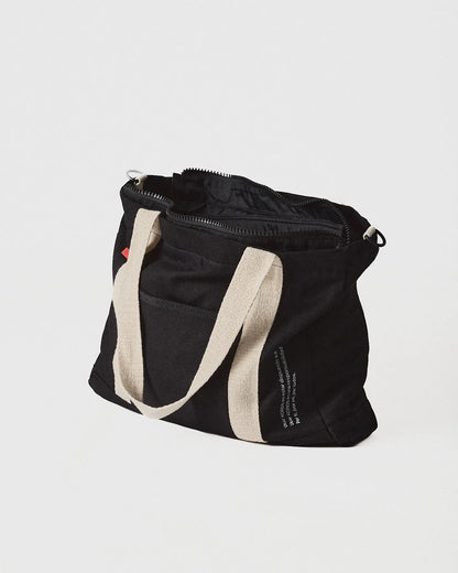 Tote Bag Esencial Zipper - Black - Cremallera y Protección