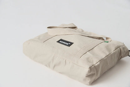 Tote Bag Esencial  Zipper - RAW - Cremallera y Protección