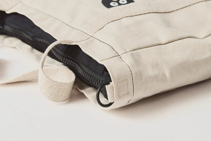 Tote Bag Esencial  Zipper - RAW - Cremallera y Protección