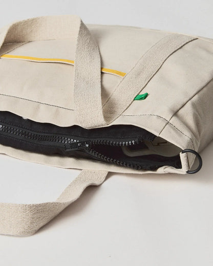 Tote Bag Esencial  Zipper - RAW - Cremallera y Protección