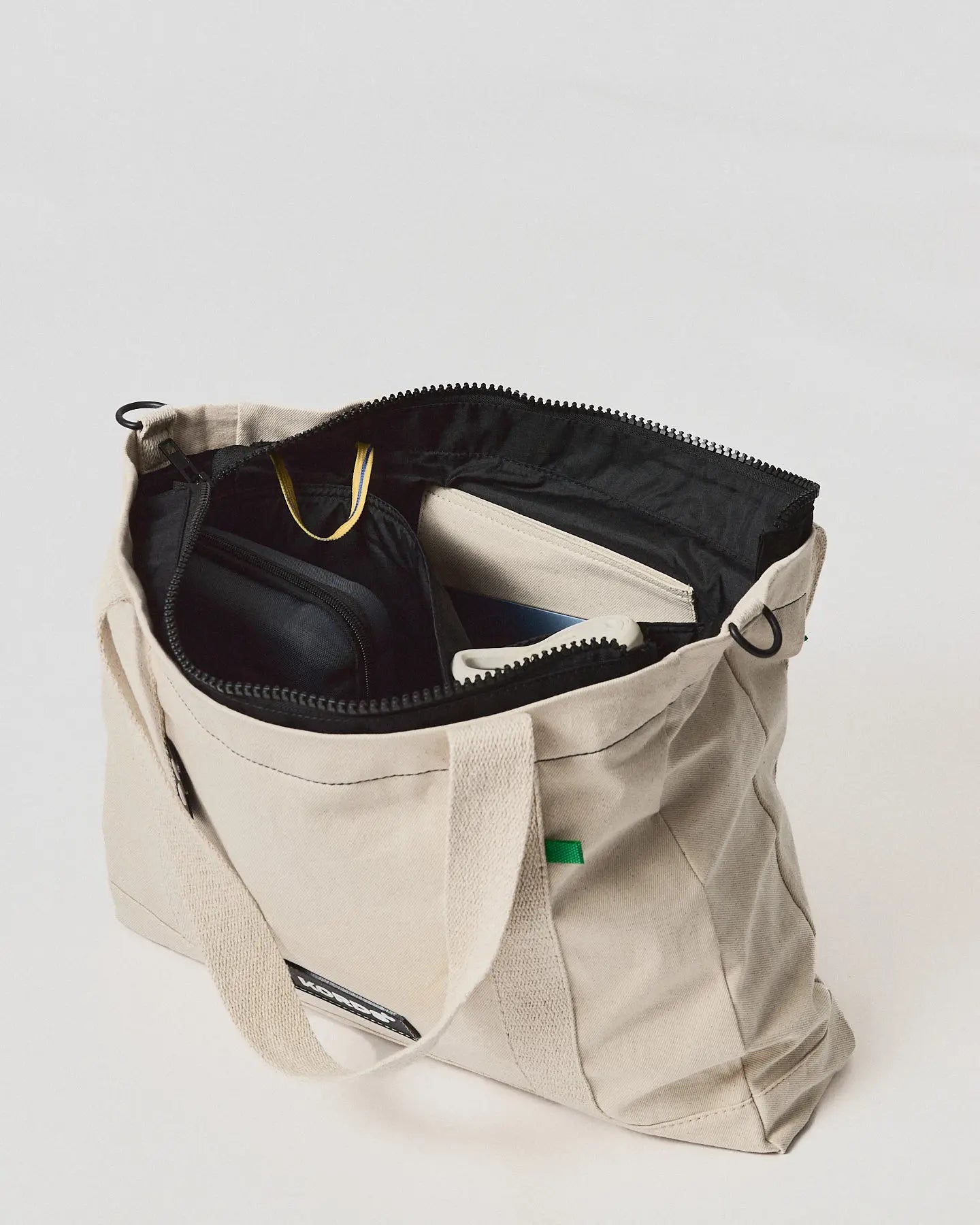 Tote Bag Esencial  Zipper - RAW - Cremallera y Protección