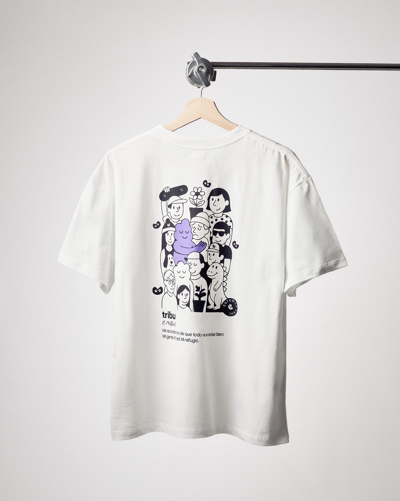 Tribu – Camiseta Oversized Estampada