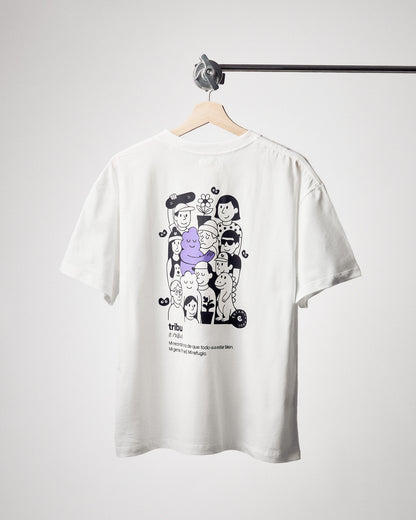 Tribu – Camiseta Oversized Estampada