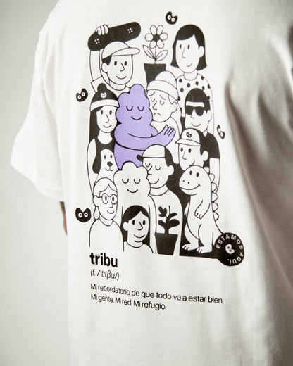 Tribu – Camiseta Oversized Estampada
