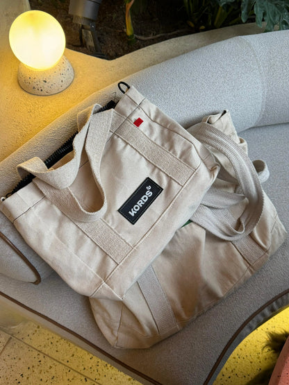 Mini Tote Bag Raw - Petite y Segura