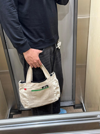 Mini Tote Bag Raw - Petite y Segura