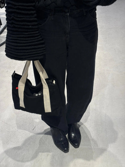 Mini Tote Bag Black - Petite y Segura